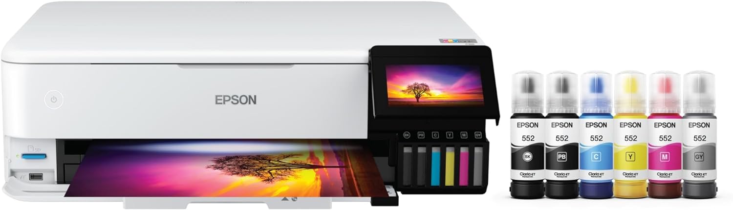 Epson EcoTank ET-8550: Wide-Format Photo Printer