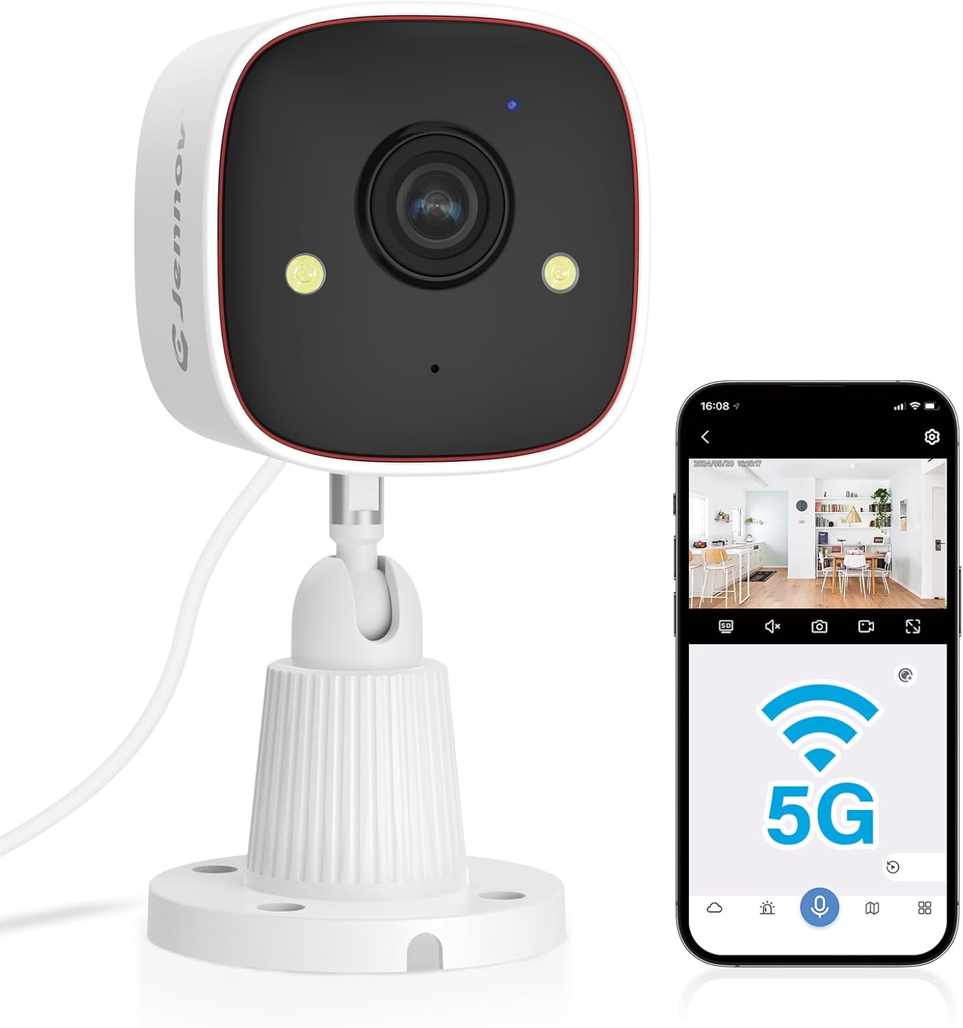 Jennov 2K HD Outdoor Camera with Color Night Vision