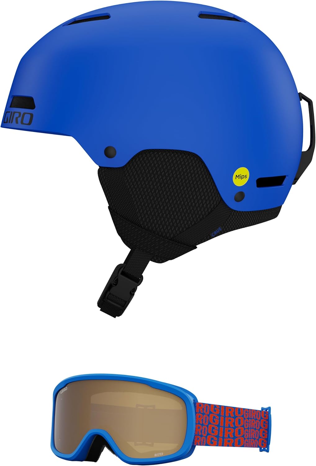 Giro Crue MIPS Combo Pack Ski Helmet - All-in-One Protection