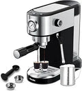 Vaundra Espresso machine 20 Bar with Milk Frother - Compact Home