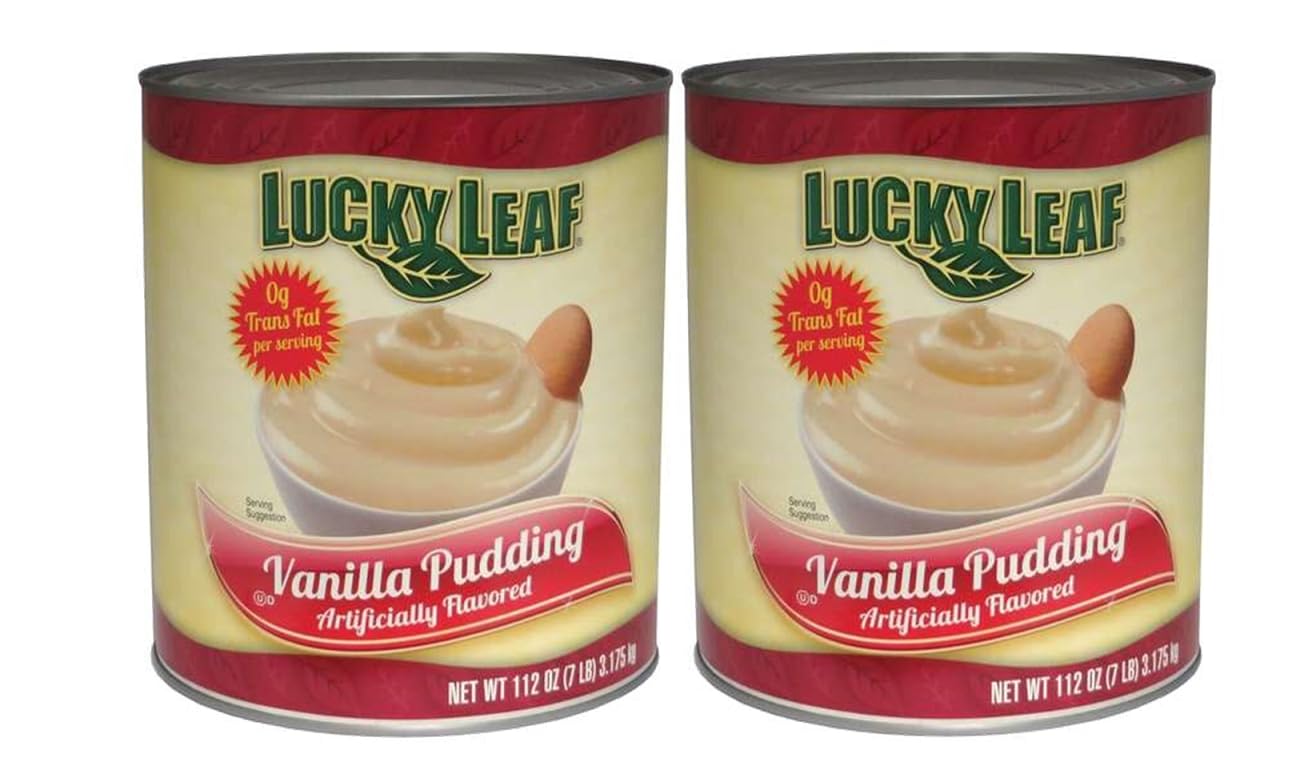 Lucky Leaf Premium Vanilla Pudding - Ready To Use Delight