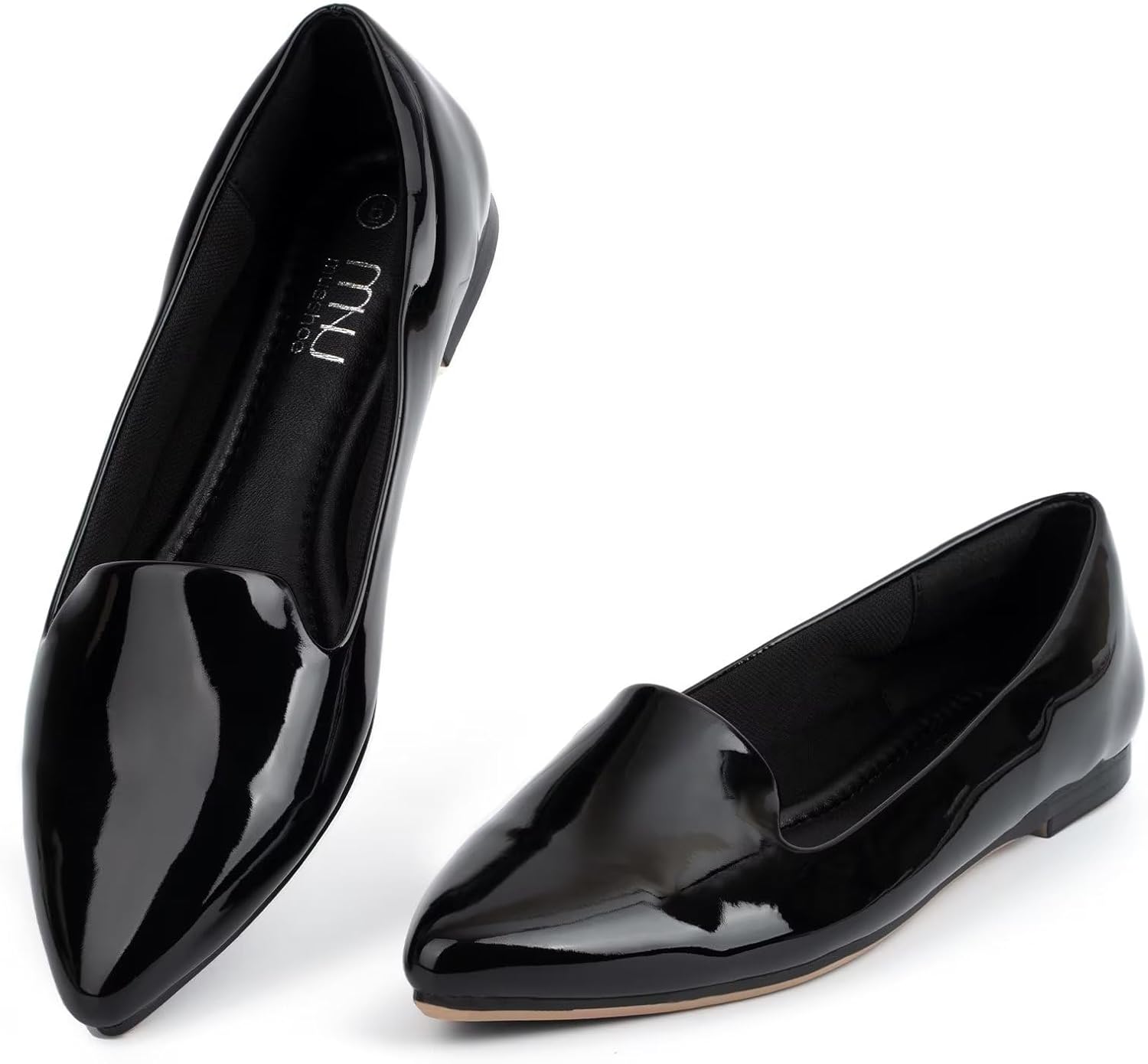 MUSSHOE Flat Shoes Women Comfortable Slip on Stylish Flats