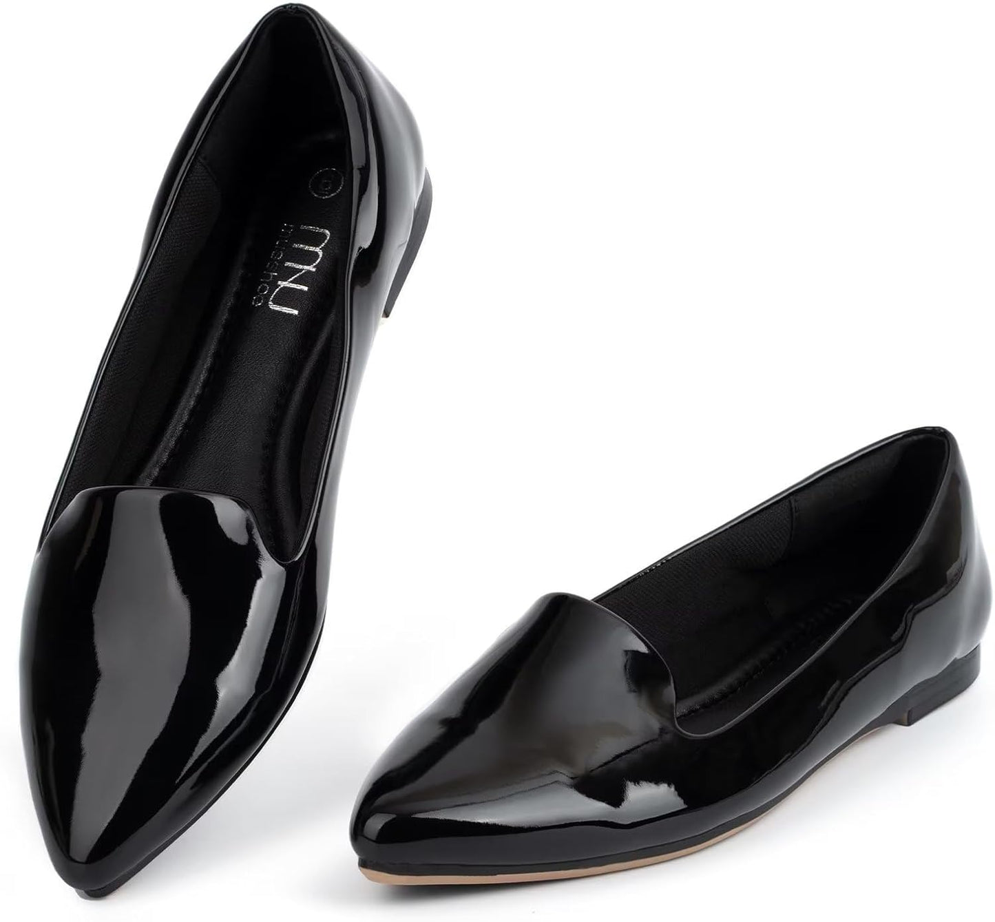 MUSSHOE Flat Shoes Women Comfortable Slip on Stylish Flats