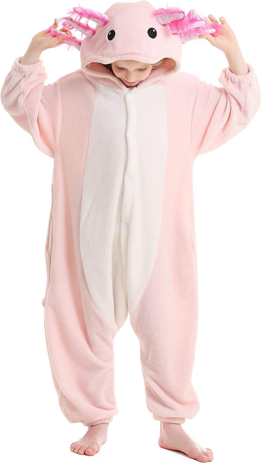 Kids Animal Pajamas Cosplay Costume for Halloween Fun
