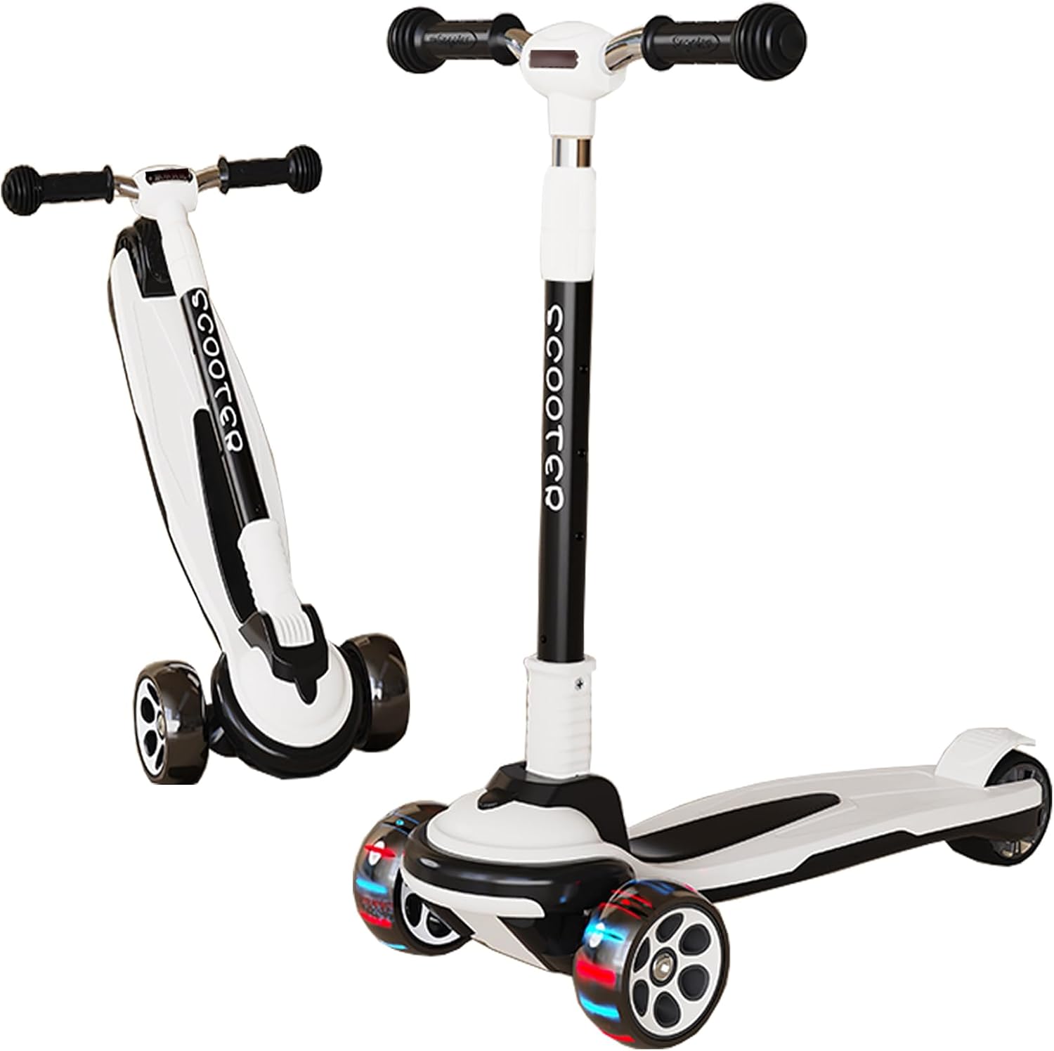 Kick Scooter for Kids Ages 3-12 with Adjustable Heights
