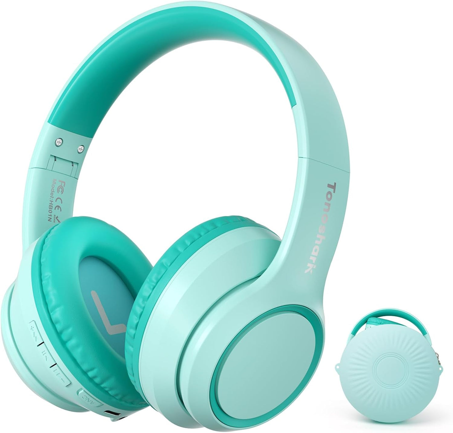 Kids Bluetooth Headphones with Active Noise Cancelling Features