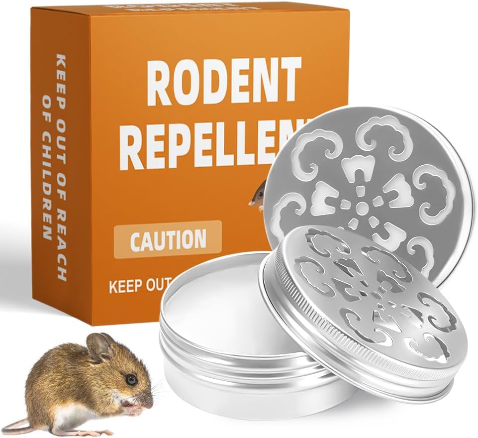 SWIALLS Peppermint Oil Rodent Repellent - 2P