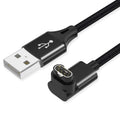 AGVEE 2 Pack 3.3ft L-Shape Charger Cable for Garmin Watches