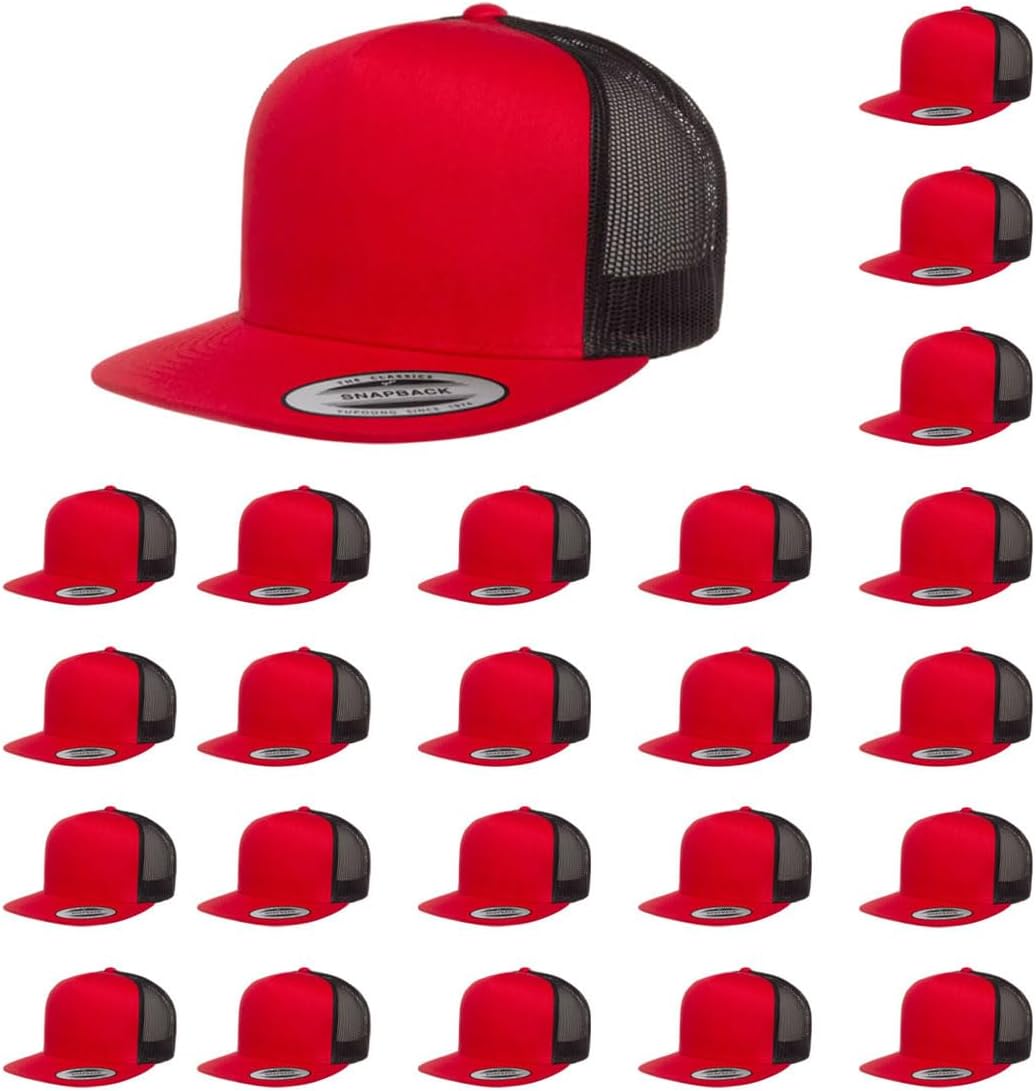 Yupoong 5-Panel Classic Trucker Cap for Ultimate Comfort