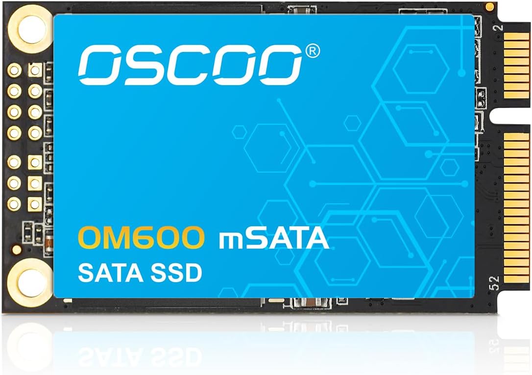 512GB mSATA SSD with High-Speed SATA III Performance for All