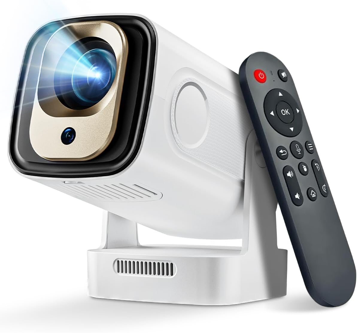 Mini Projector with WiFi & Bluetooth - 4K Supported Portable