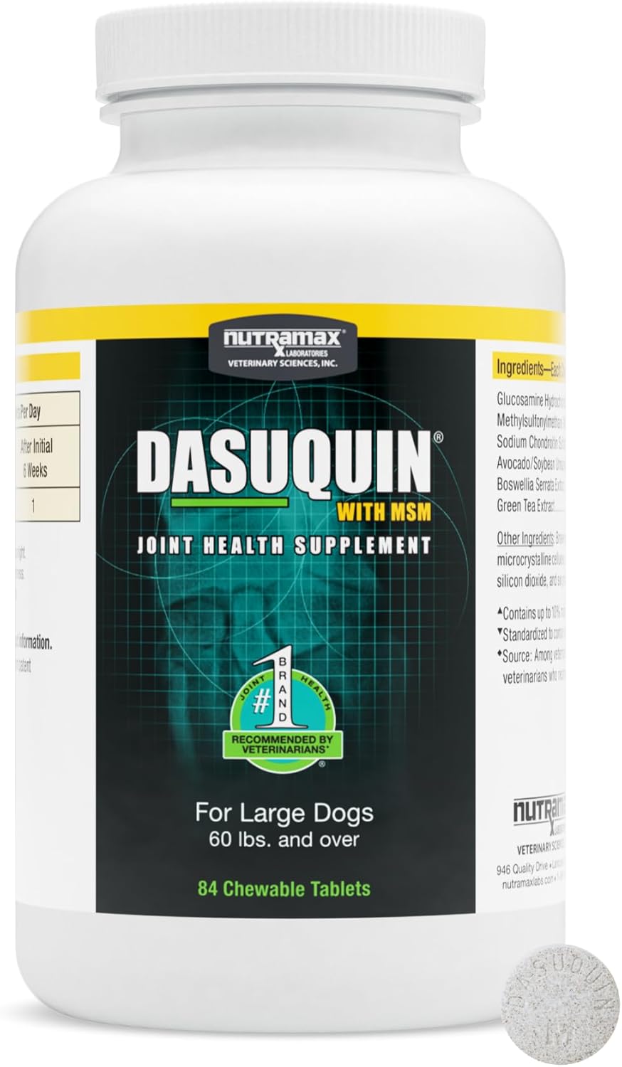 Nutramax Dasuquin for Large Dogs - Joint Health Supplement