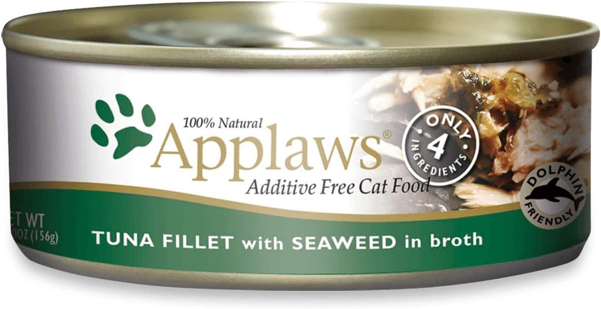 Applaws Cat Tin Tuna with Seaweed - Additive-Free Cat Food