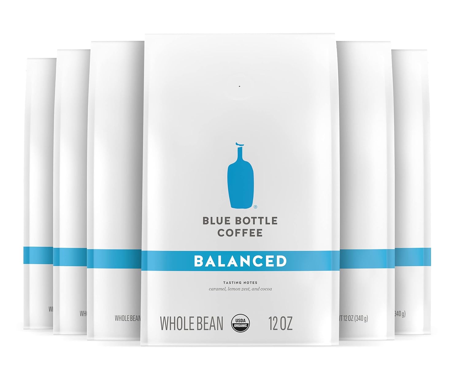Blue Bottle Organic Coffee: Balanced Medium Roast x6