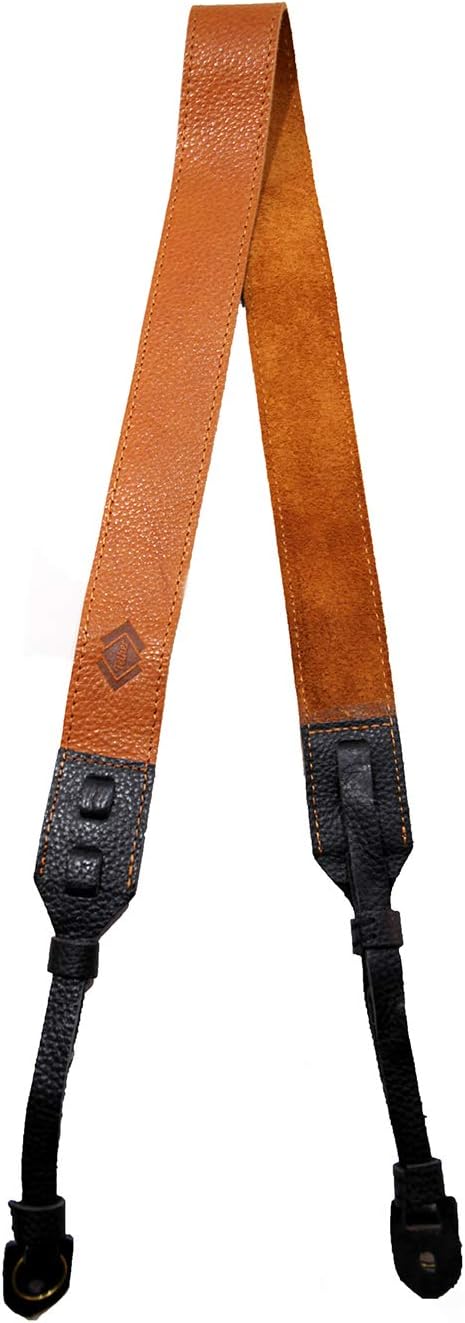 TETHER STRAPS Leather Crossbody Camera Strap for DSLR & SLR