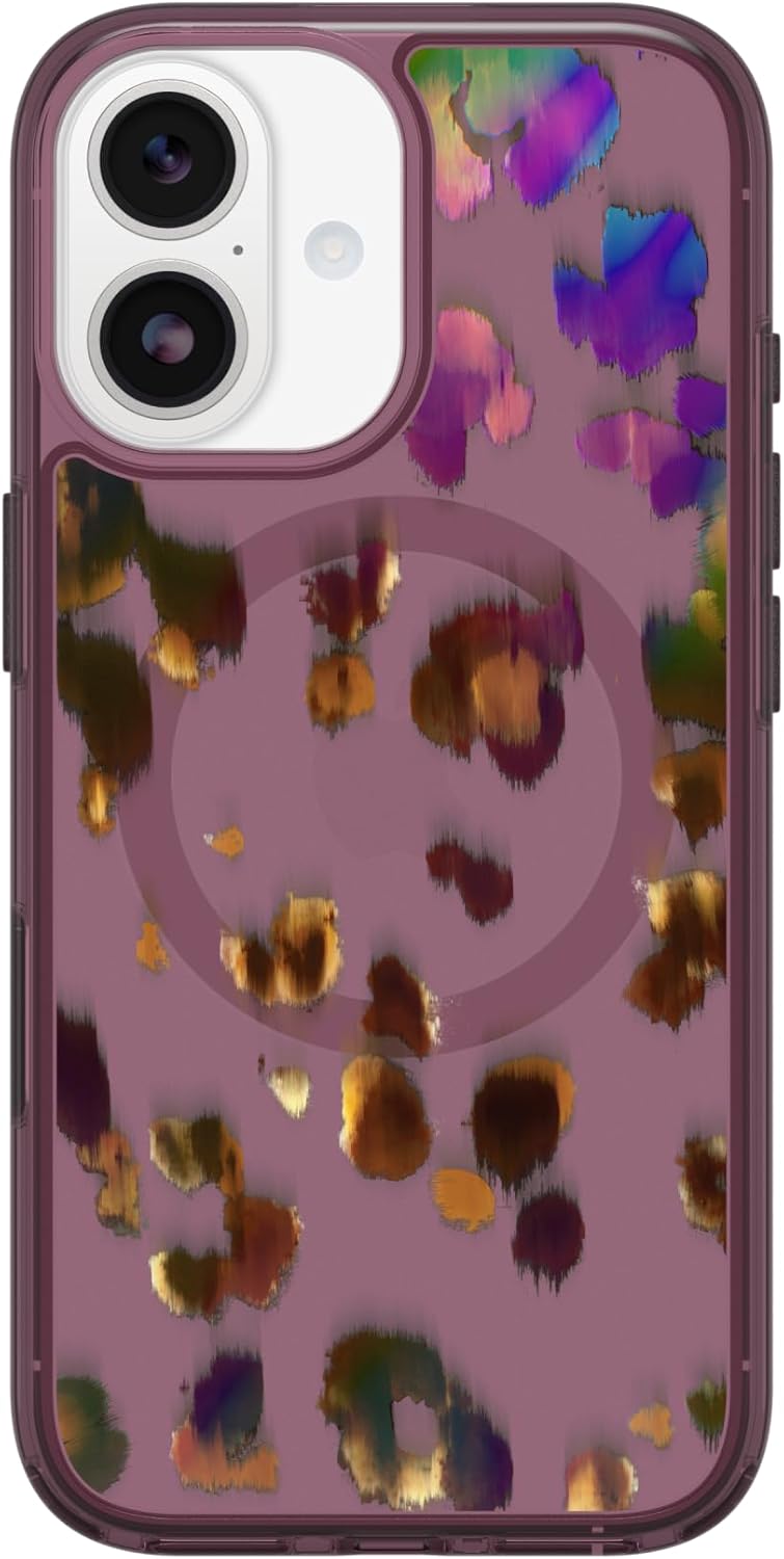 OtterBox iPhone 17 Symmetry Series Clear Case - Leopard Shift