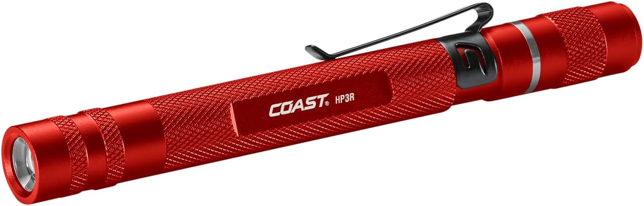 Coast HP3R 385 Lumen Rechargeable LED Penlight with Twist Focus