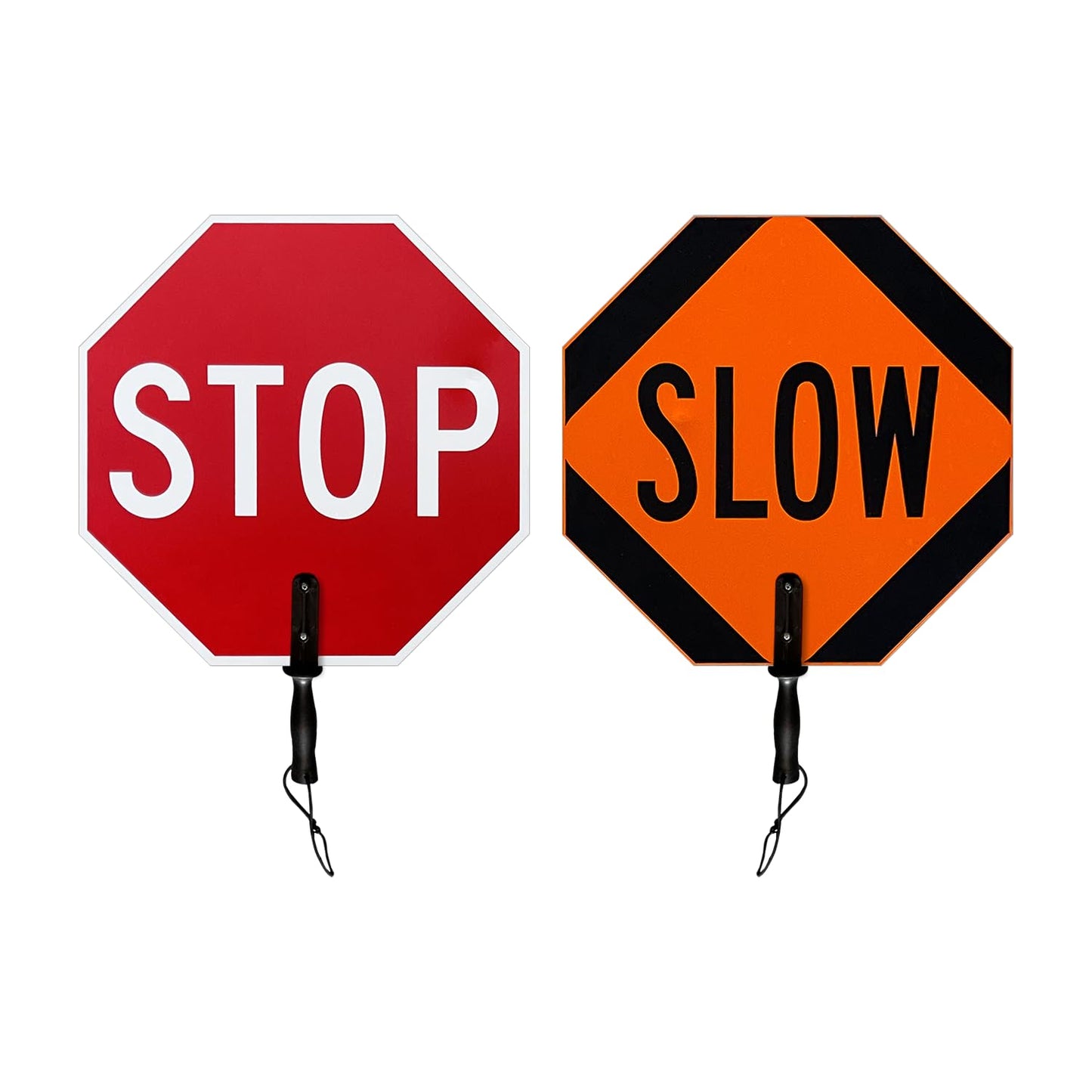 SmartSign 18 x 18 inch Handheld STOP - SLOW Paddle Sign Review