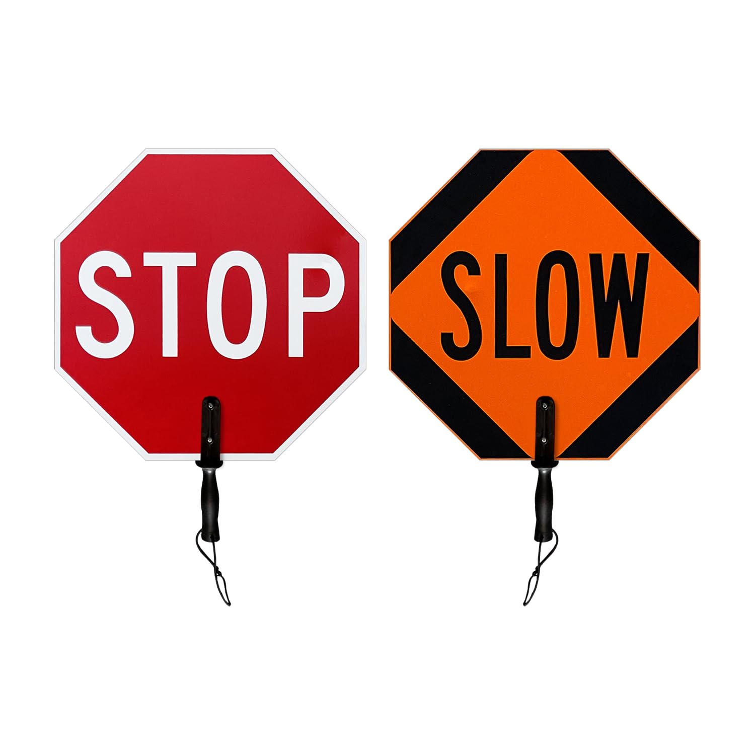 SmartSign 18 x 18 inch Handheld STOP - SLOW Paddle Sign Review