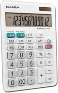 Sharp EL-334WB Business Calculator, White 4.0 - Large Display