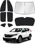 Windshield Sun Shade for Honda CRV 2017-2022 - Full Window Privacy Set