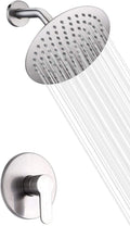 sumerain Shower Faucet Brushed Nickel Single Handle - Durable Ceramic