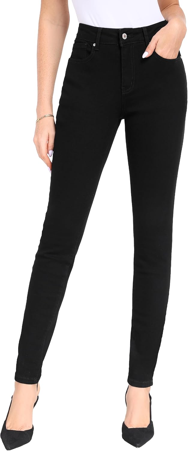 Tall Women's Skinny Jeans with 32in to 36in Inseam Options
