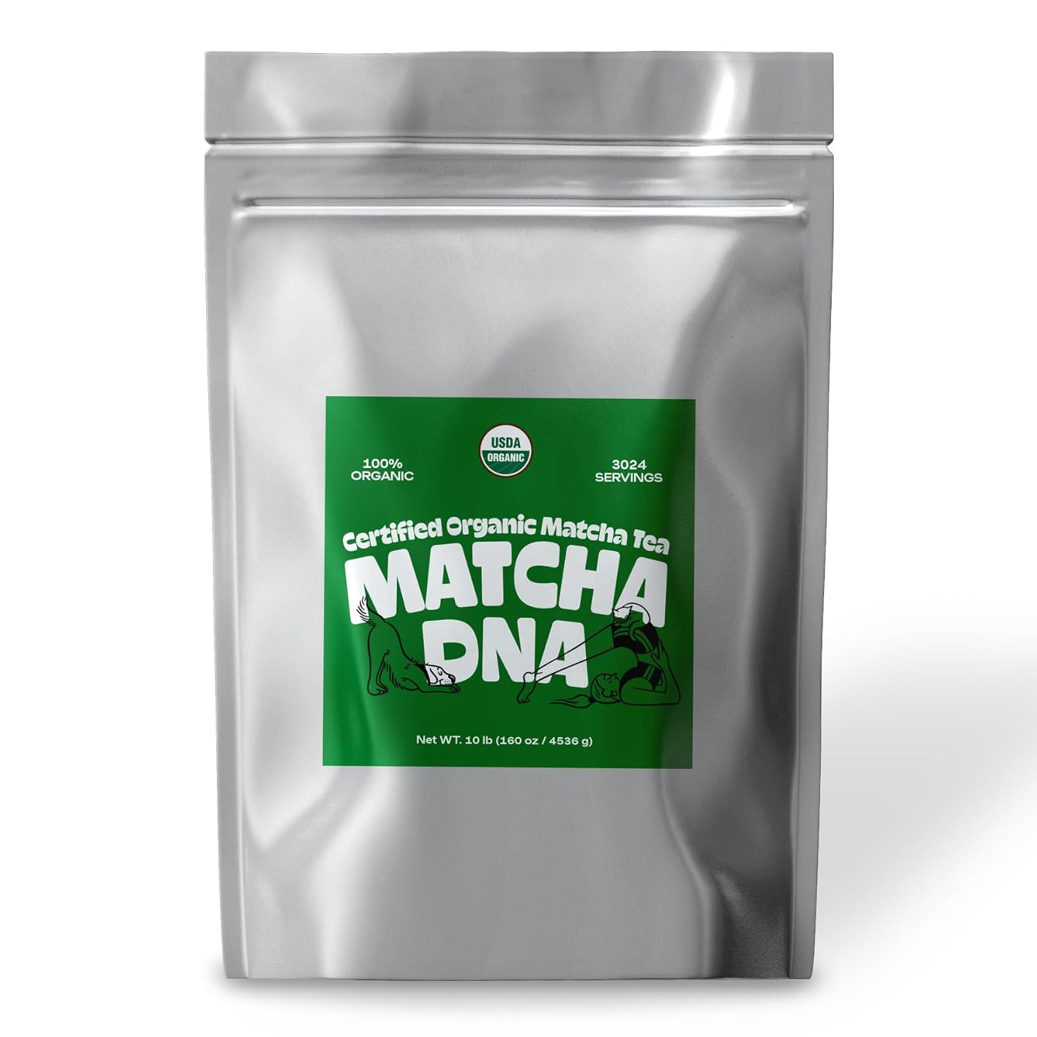 MATCHA DNA Organic Matcha Green Tea Powder - 160 oz Quality