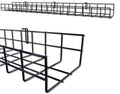 36 Cable Organizer Tray | Hide Cords Under Desk | Heavy Duty Steel