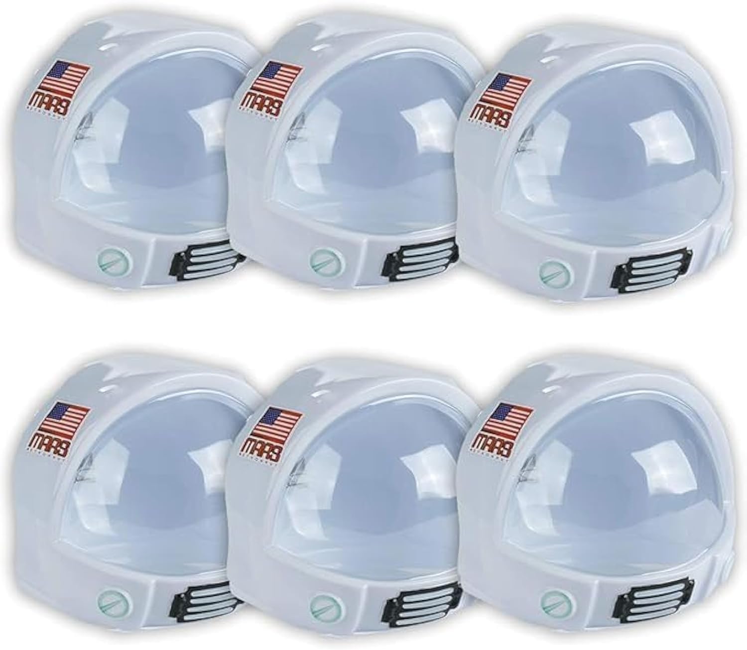 Nasa-Inspired Astronaut Helmets - 6 Pack