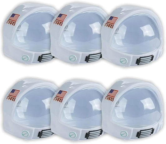 Nasa-Inspired Astronaut Helmets - 6 Pack