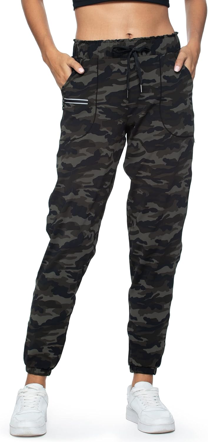Haowind Women's Sport Joggers - Pockets & Comfort