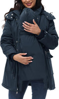 Maternity 3 in 1 Winter Coat Quilted Parka - Warm Convertible Fit