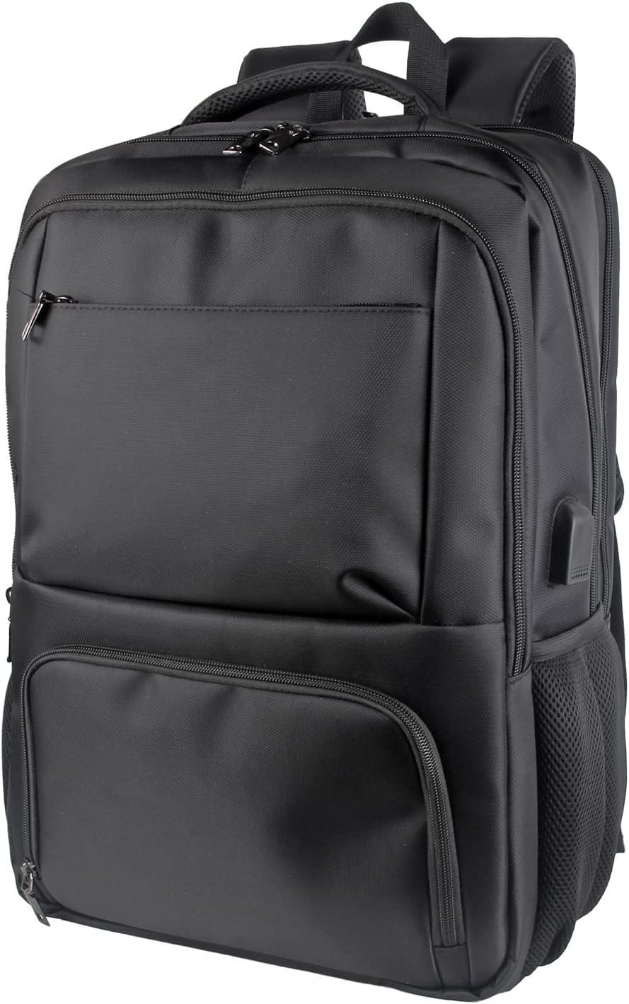 Laptop Backpack Fits 17 Inch Computer with USB Charging Port