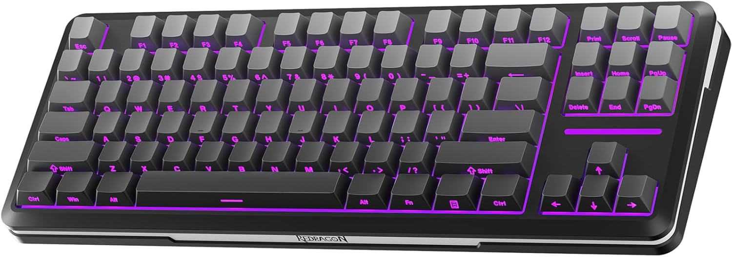 Redragon Wireless Mechanical Keyboard with RGB Custom Features
