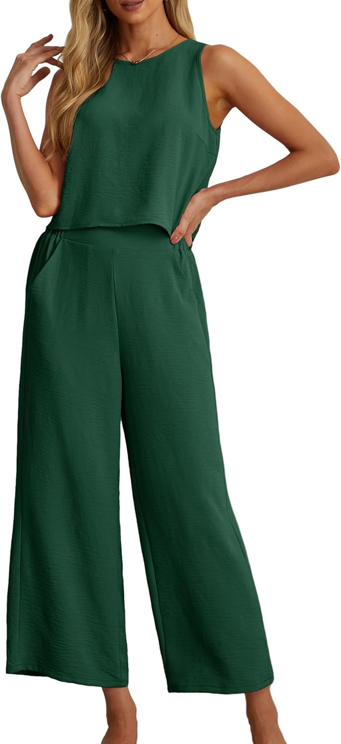 IWOLLENCE Women's Summer 2 Piece Outfits Set for Every Occasion