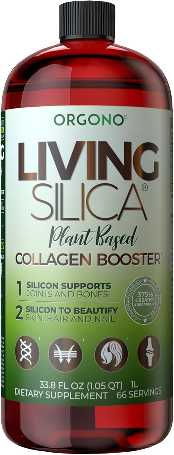 Orgono Living Silica Plant-Based Collagen Booster for Health