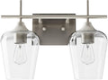 VONLUCE Bathroom Vanity Light 2-Light - Modern Brushed Nickel