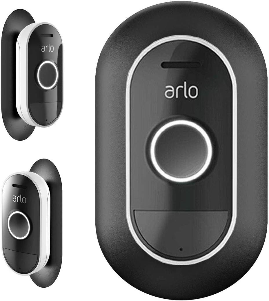 Black UV Resistant Wall Plate for Arlo Doorbell