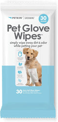 Pet Glove Wipes for Dogs and Cats - Gentle Vanilla Cleaning