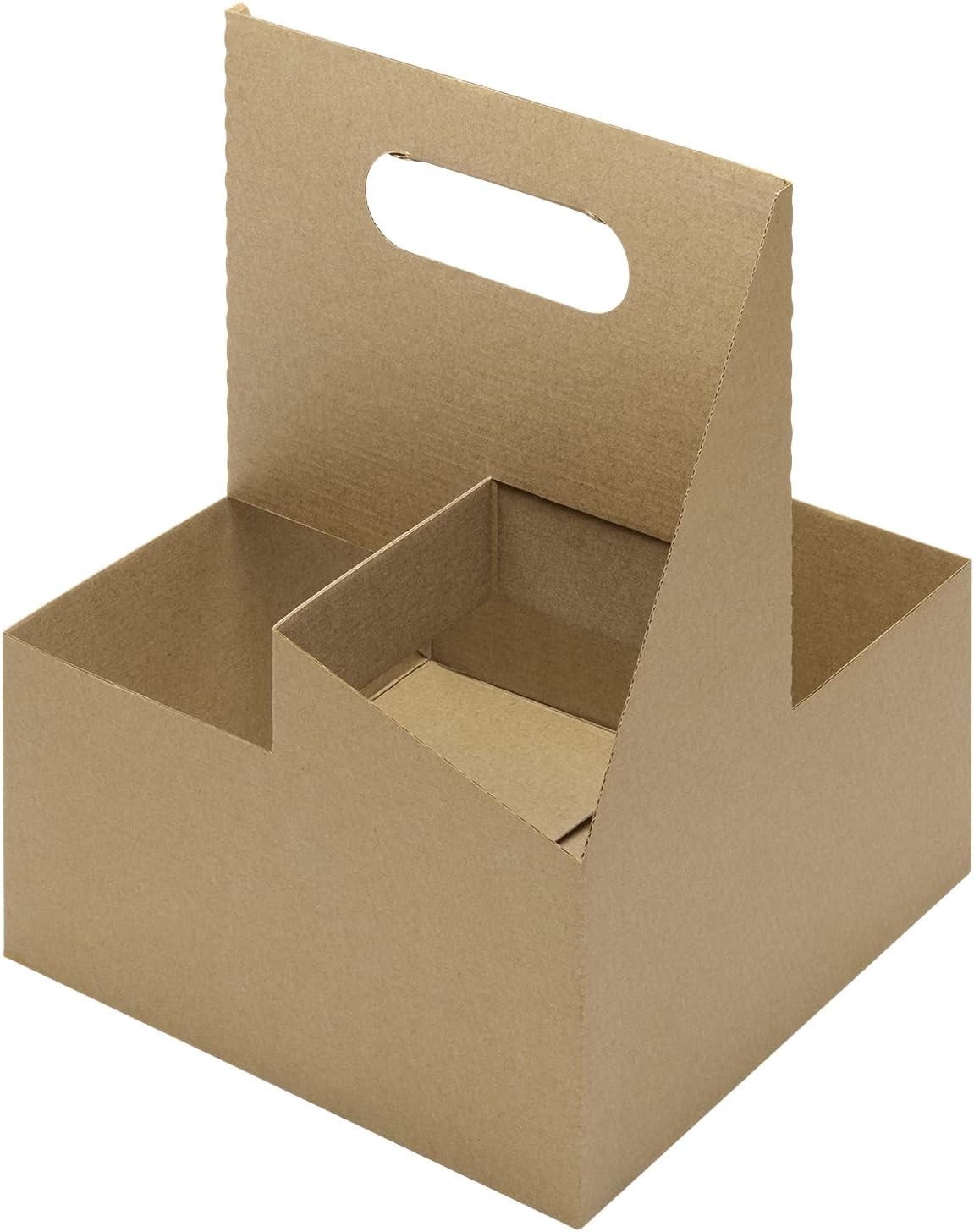 Karat Paperboard Drink Carrier for Hot and Cold Beverages