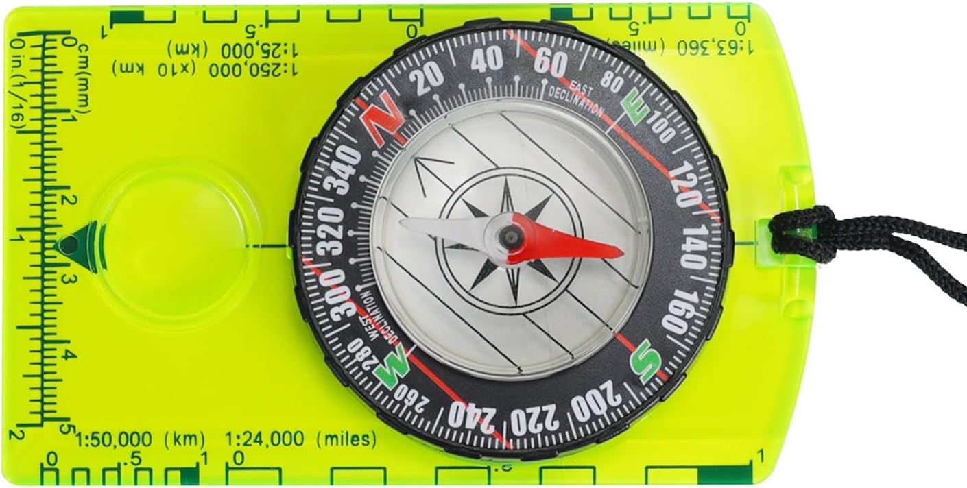 Professional Orienteering Compass for Hiking