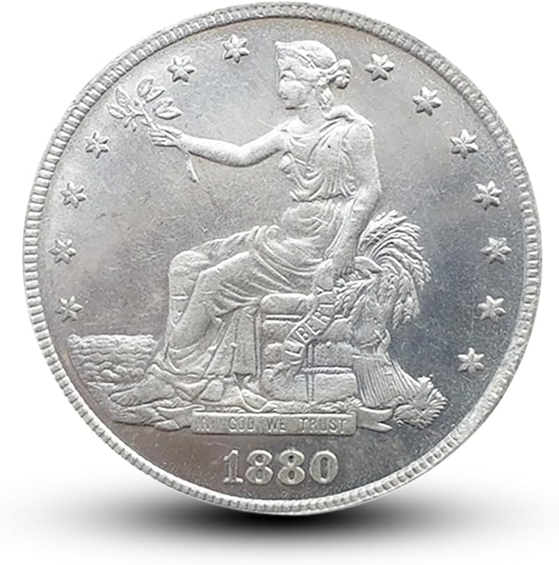 Antique U.S. Coins Collection - 1880 Seated Goddess Dollar