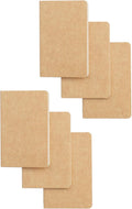 Pocket Notebook 6 Pack - TWONE Mini 3.5 in x 5.5 in Notebooks