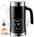 5-in-1 Milk Frother and Steamer - Versatile Hot & Cold Foam Maker