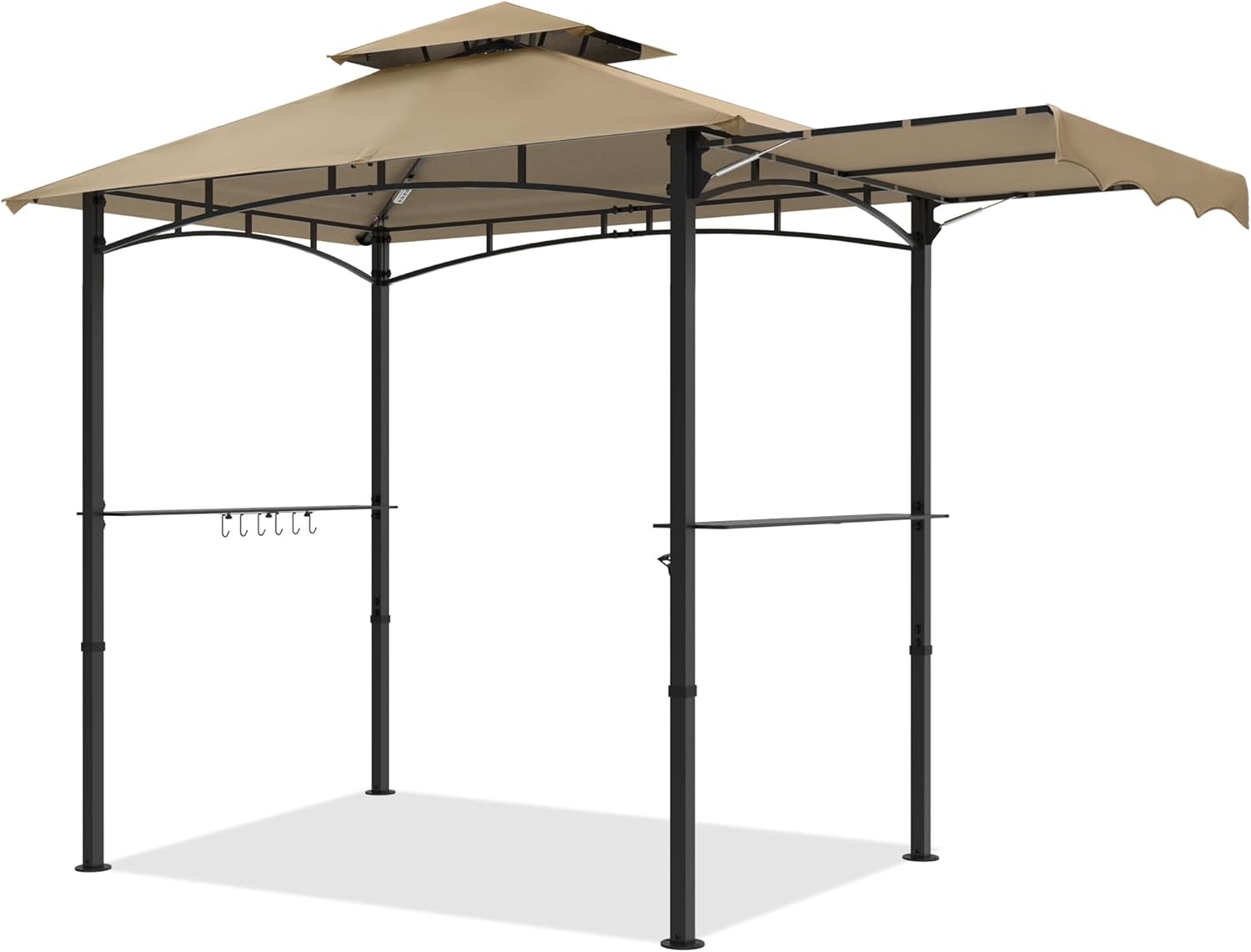 MASTERCANOPY 11 x 5 Grill Gazebo with Extra Side Awning