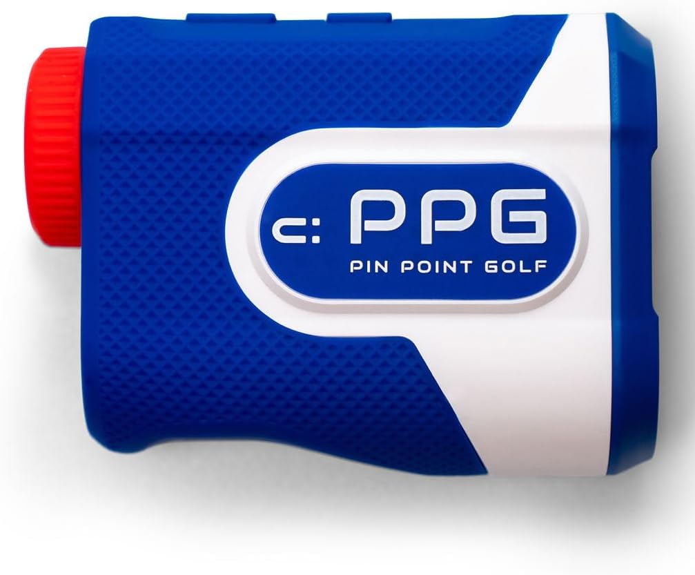 Pin Point Golf Rangefinder: 650 Yd Range, 7X Magnification, Lightweight