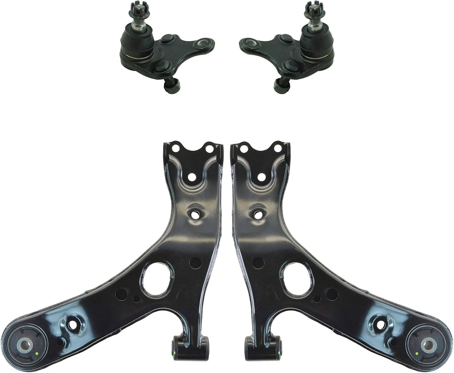 TRQ Front Lower Control Arm Set for Lexus and Toyota Models