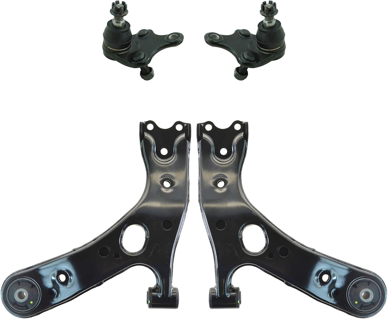 TRQ Front Lower Control Arm Set for Lexus and Toyota Models