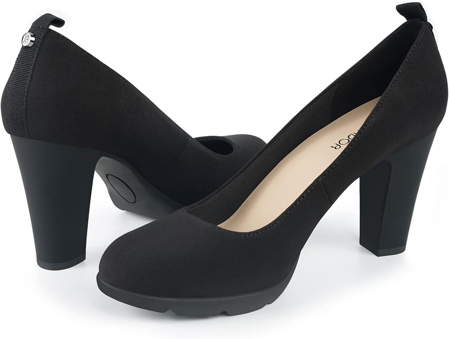 JENN ARDOR Women's Pumps with Chunky Heels for Comfort and Style